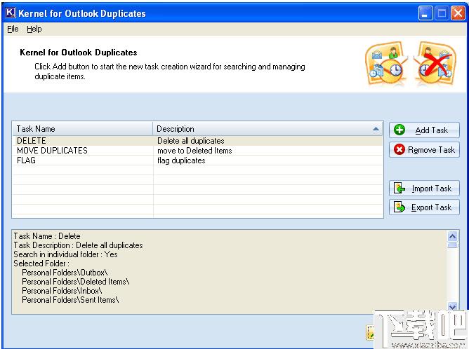Kernel for Outlook Duplicates下载,邮件管理,重复邮件,邮件清理